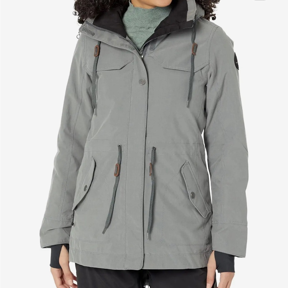Women's Gray Obermeyer Ski Coat